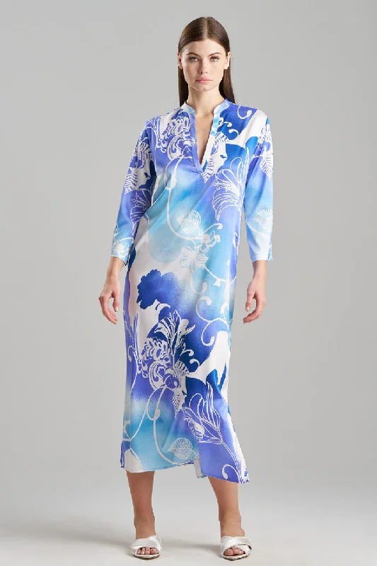 Women's Bridal Lingerie Collection Floral Nouveau Caftan