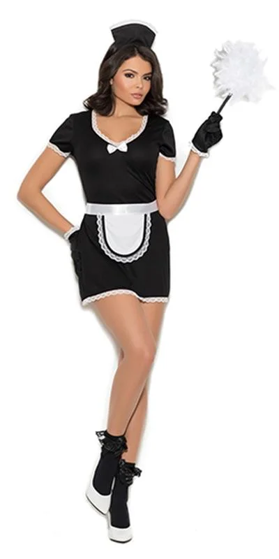 Sexy Flirty Maid Costume