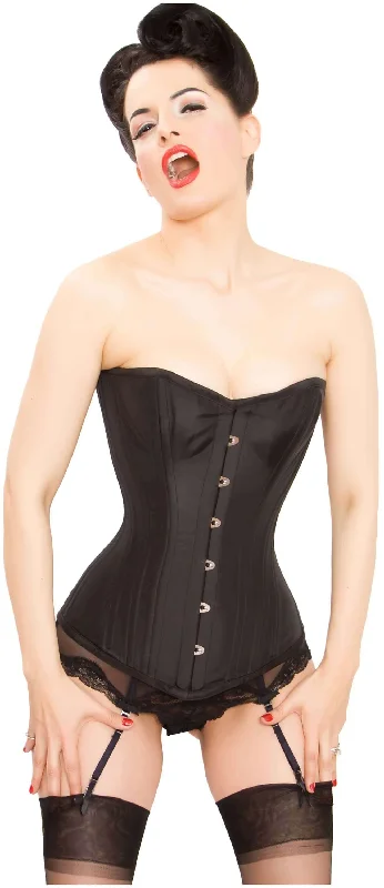 Bohemian - style corsets with tassels and embroideryPlaygirl Amelia Black 24 Bone Overbust Waist Training Corset Bohemian - style corsets with tassels and embroideryPlaygirl Amelia Black 24 Bone Overbust Waist Training Corset