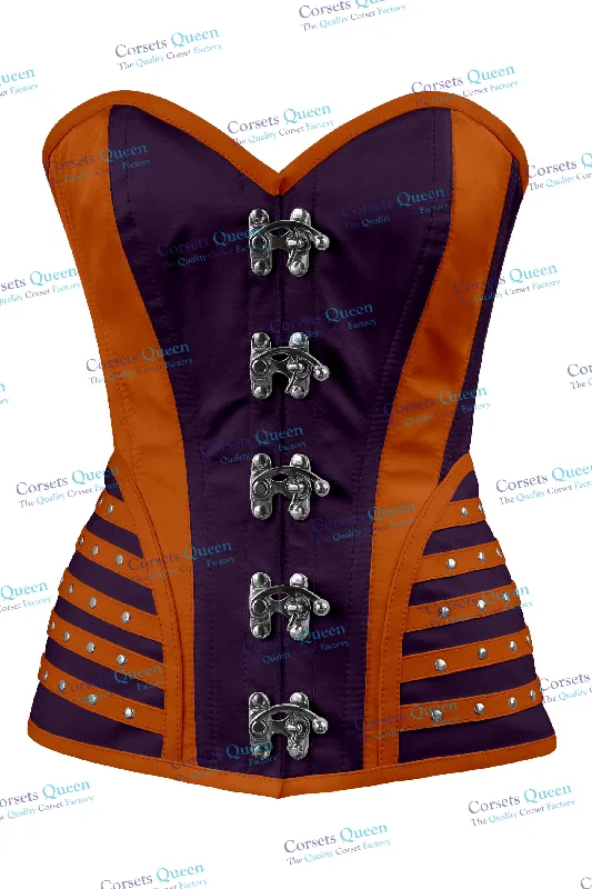 Compression bustiers for a slimming effectSommer Satin Overbsut Corset