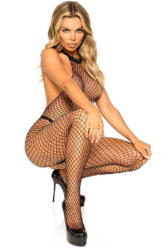 Black Industrial net bodystocking - Back To Black