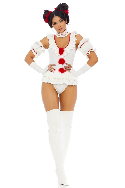 Plus Size Let's Play a Game Movie Clown Costume