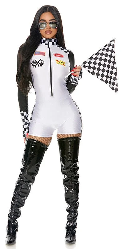 Sexy Ready to Drive Racer Halloween Costume