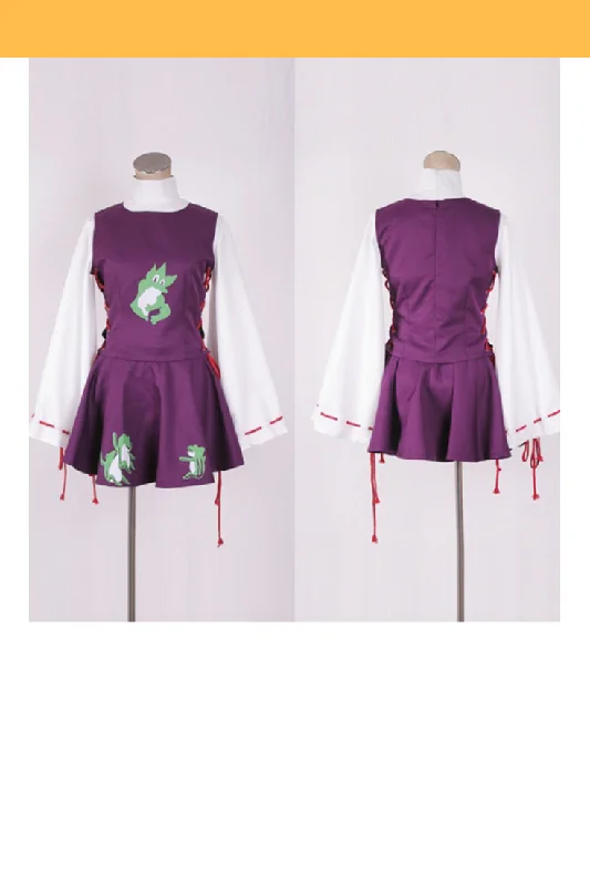 Women's Fantasy Cosplay NightwearTouhou Project Mountain of Faith Suwako Moriya Cosplay Costume Women's Fantasy Cosplay NightwearTouhou Project Mountain of Faith Suwako Moriya Cosplay Costume