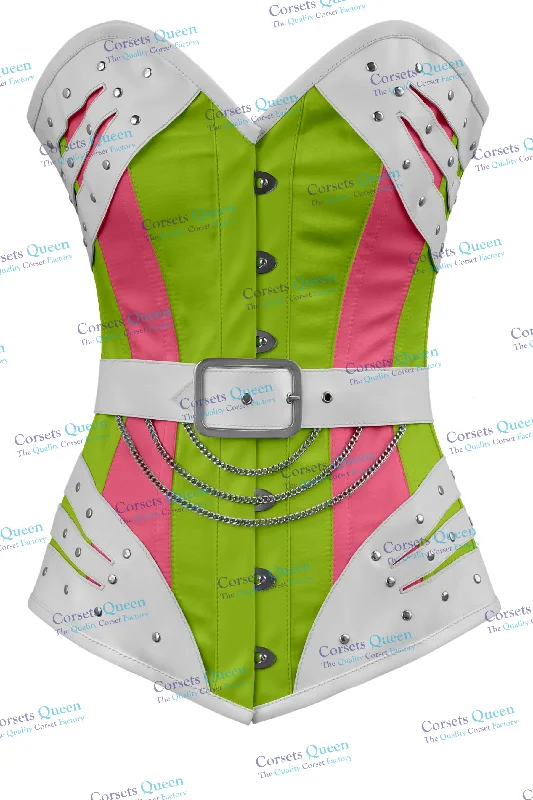 Waist - training corsets for long - term figure shapingMarckese Steampunk Overbust Corset