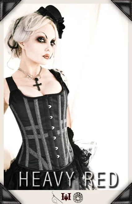 Leather bustiers for a bold and edgy lookAnatomy Of Distinction Epic Noir Corset