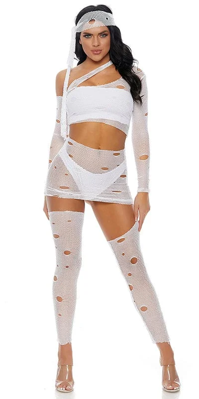 Sexy Under Wrap Mummy Halloween Costume