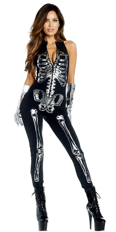 Cosplay Lingerie for WomenSexy Naughty Bones Skeleton Halloween Costume