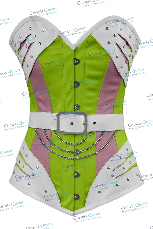 Breathable corsets for all - day wearCatley Steampunk Overbust Corset