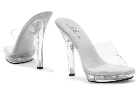 Full Coverage Lingerie for Women5 inch Clear Vanity Heels