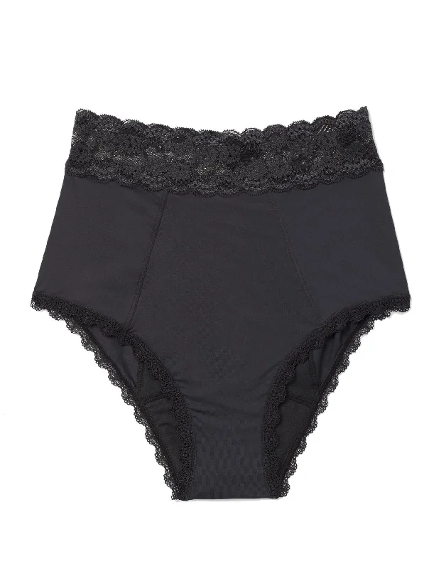 Women's Satin Sleepwear LingerieJoyja Amelia Women's High Waisted Period-Proof Panty