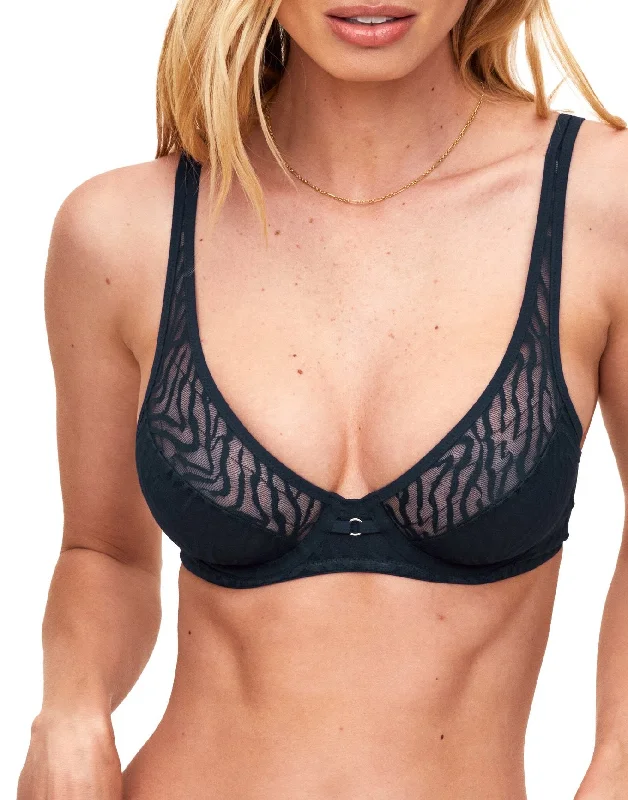 Women's Lingerie with Convertible StrapsNaia Becca Women's Unlined Plunge Bra