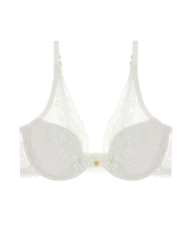 Women's Lace Push-Up BrasCherry Blossom Convertible Underwire Bra