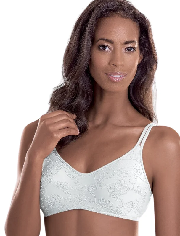 Women's padded bras for a more rounded shapeAnita Nastasja Wire-free Mastectomy Bra, White | White Anita Bilateral Mastectomy Bras