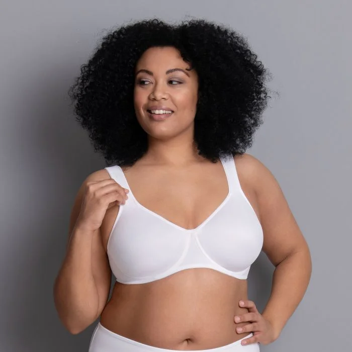 Women's underwire bras for extra supportAnita Rosa Faia Twin Seamless Comfort Underwire Bra, White