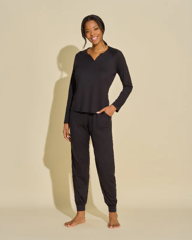 Women's bras made of soft cotton fabricLong Sleeve Top & Jogger Set