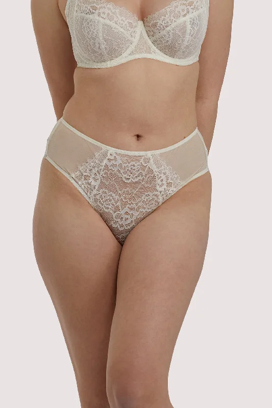 Women's underwire bras for extra supportRosalyn Ivory High Waist Brief