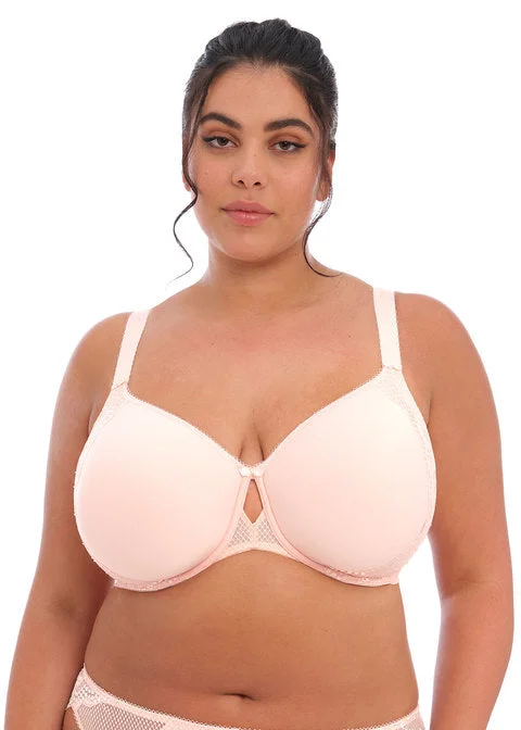 Women's bras using a bamboo fiber liningElomi Charley Underwire Molded Spacer Bra, Ballet Pink | Elomi Molded Spacer Bra | Pink Elomi Charley Bra