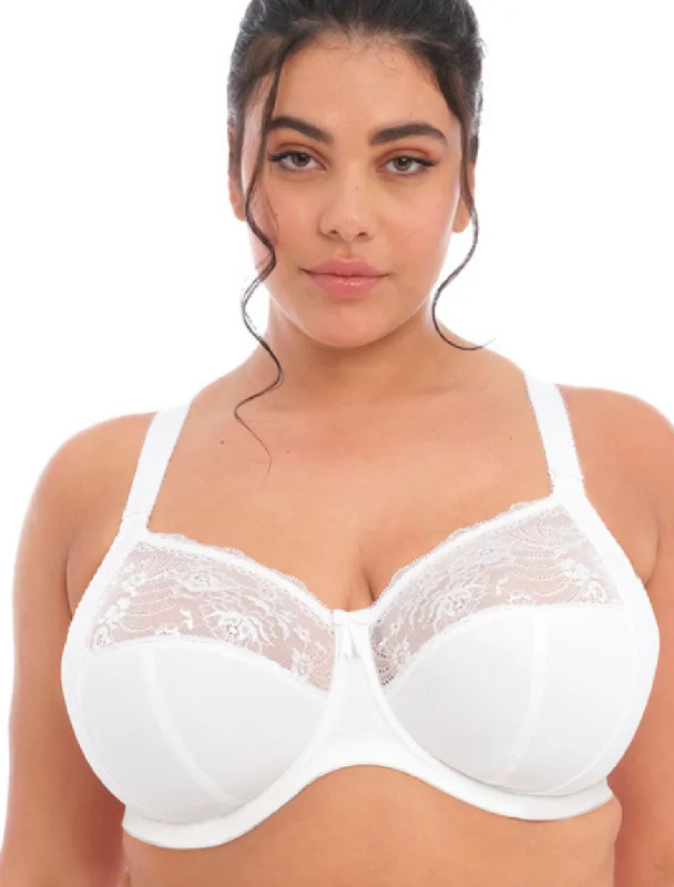 Elomi Morgan Underwire Bra, White | White Elomi Bras | Elomi Morgan