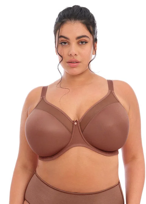 Elomi Smooth UW Molded T-Shirt Bra, Clove | Clove T-Shirt Bra | Elomi Non Padded T-Shirt Bra