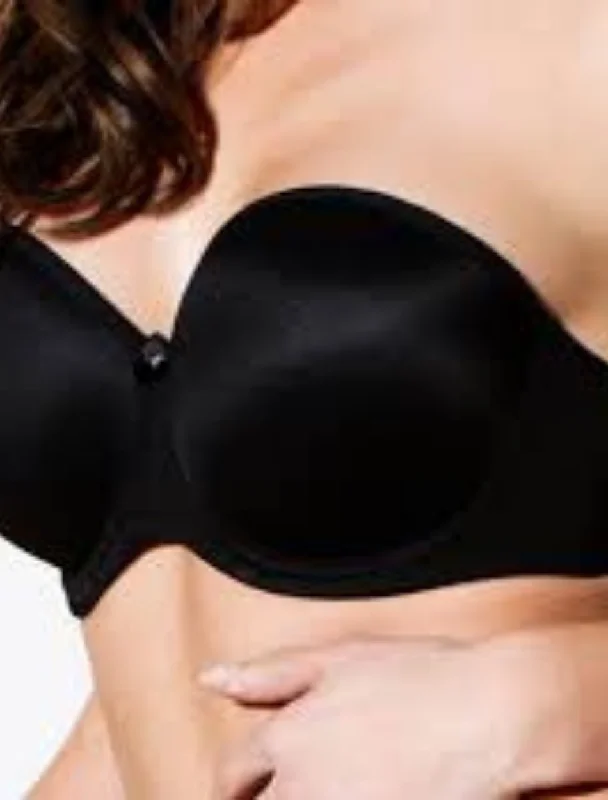 Women's bras with removable padsFit Fully Yours Felicia Underwire Strapless Bra, Black Women's bras with removable padsFit Fully Yours Felicia Underwire Strapless Bra, Black