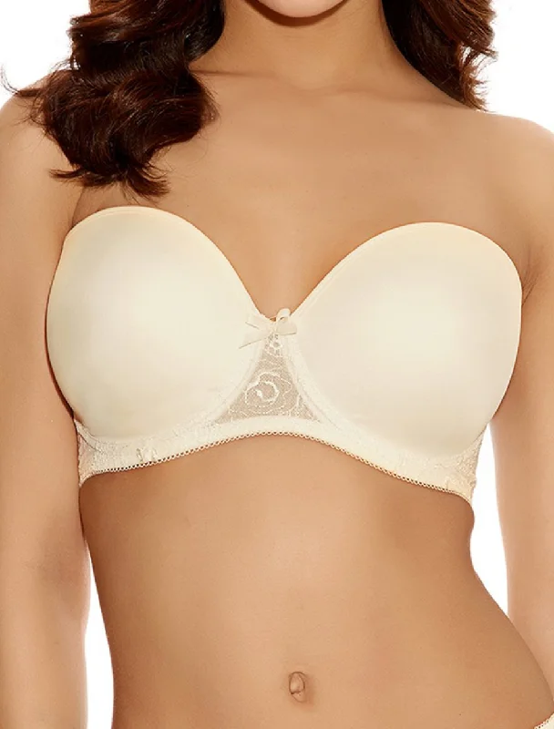 Freya Deco Darling Underwire Molded Strapless Bra, Ivory