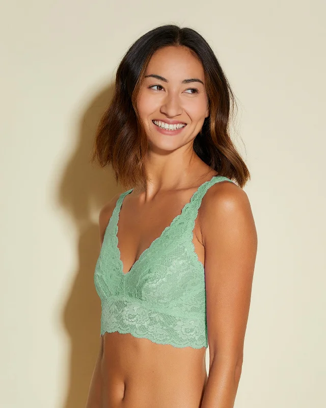 Women's sports bras with a racerback designPetite Plungie Bralette