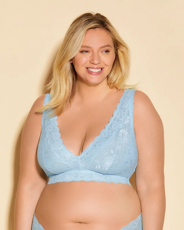 Women's geometric - patterned brasUltra Curvy Plungie Longline Bralette