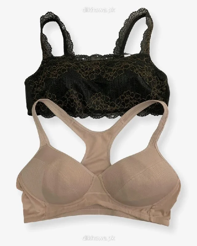 Women's bras with a lift and separate functionPack Of 2 - Non Padded Non-Wired Racerback Sports Bra Ladies Jogging Bra Imported Stocklot Branded Sports Bra Women's bras with a lift and separate functionPack Of 2 - Non Padded Non-Wired Racerback Sports Bra Ladies Jogging Bra Imported Stocklot Branded Sports Bra