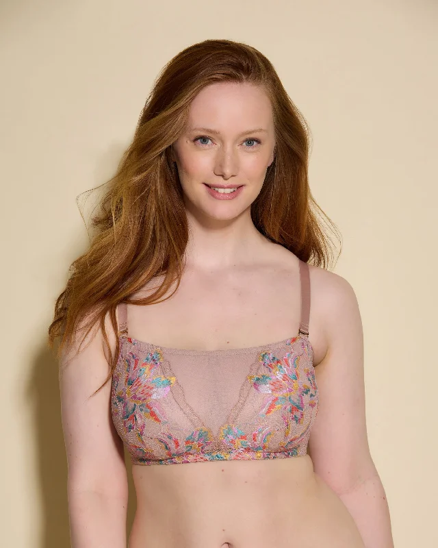 Women's wireless bras for all - day comfortReggiseno A Fascia Curvy