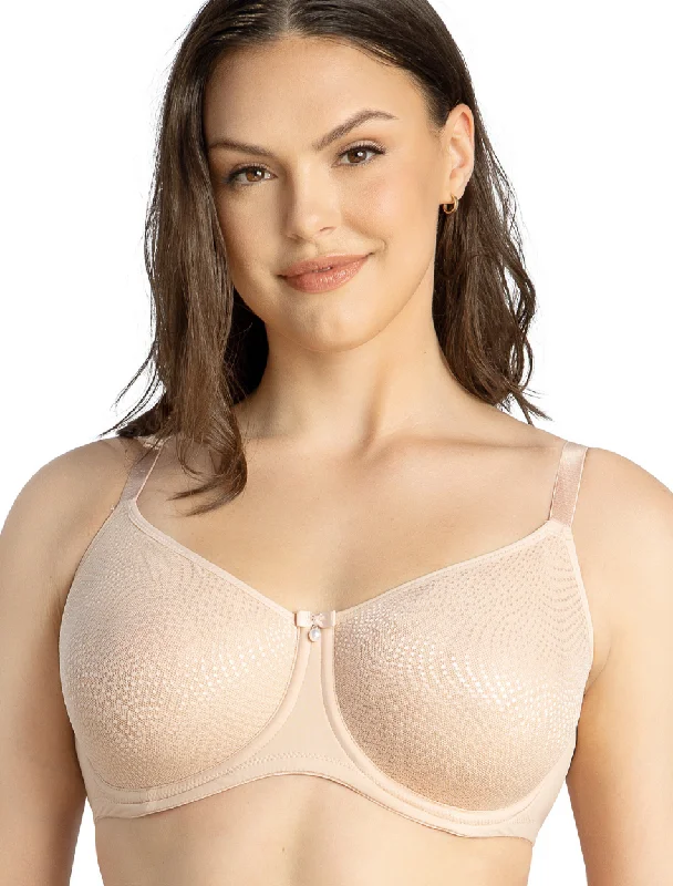 Parfait Pearl Bra Underwired Seamless Minimizer Bra Cameo Rose | Rose Pink Parfait Minimizer Bra | Parfait Pearl Minimizer Bras