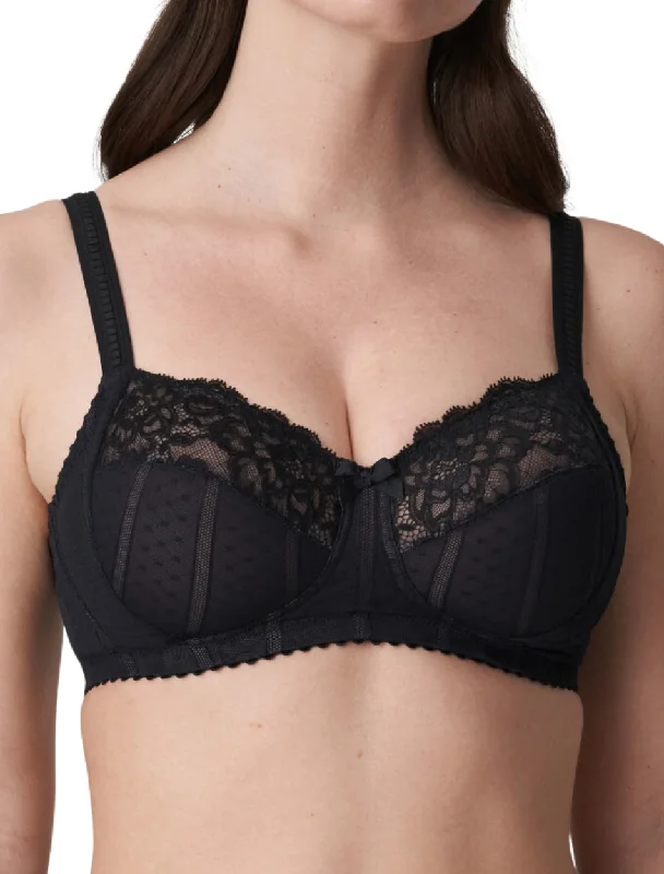 PrimaDonna Couture Soft Bra Wireless, Black | Black PrimaDonna Wireless Bras | PrimaDonna Soft cup Bra