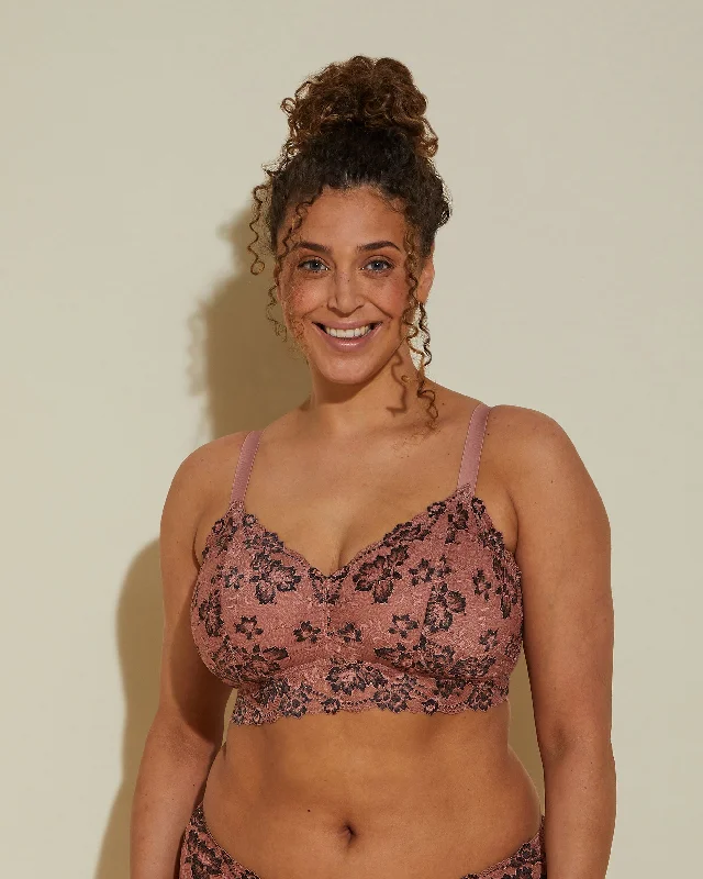 Women's full - cup bras for maximum coverageExtended Longline Bralette