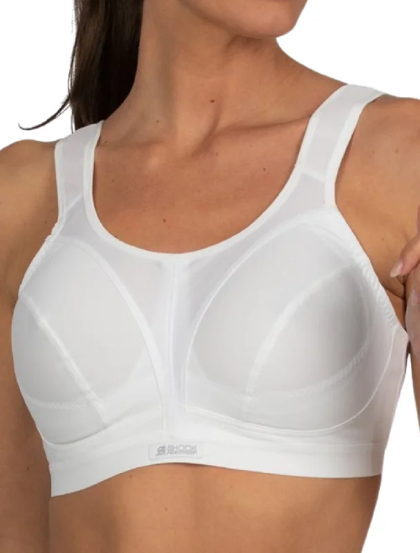 Women's strapless bras with silicone gripShock Absorber D+ Max Support Sports Bra, White | High Impact Sports Bra White Women's strapless bras with silicone gripShock Absorber D+ Max Support Sports Bra, White | High Impact Sports Bra White