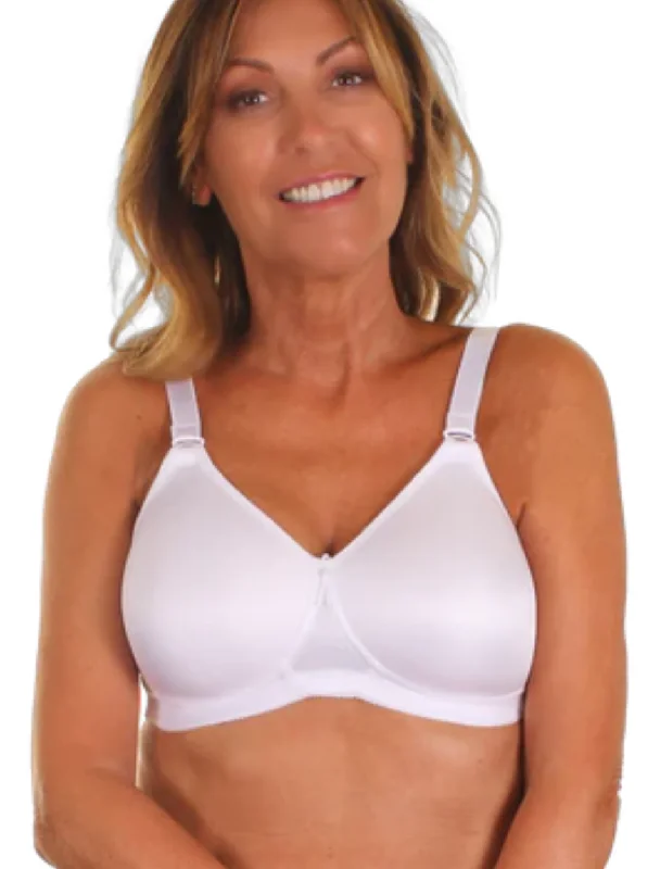 Women's bras with moisture - wicking propertiesTrulife Taylor Bra, White | White Trulife Mastectomy Bras