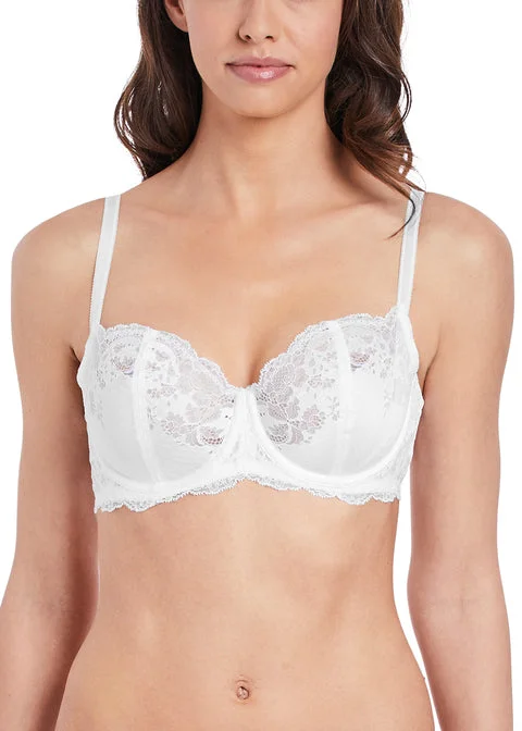 Wacoal Lace Affair Underwire Bra, White