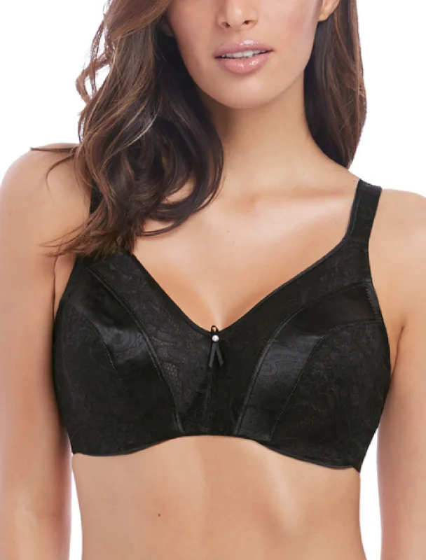 Wacoal Le Minimizer Bra, Noir Black | Black Wacoal Minimizer Bras