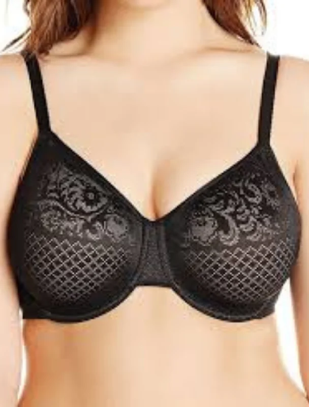 Women's demi - cup bras for a sexy lookWacoal Visual Effects Underwire Minimizer Bra