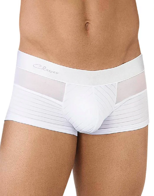 Bra with a nylon - lined cup for stretch and support​ Clever Eden Trunks White 0953