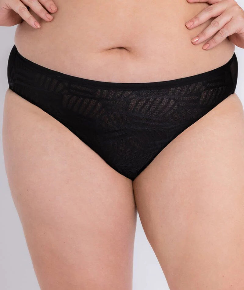 Wireless bras for ultimate comfort and freedom Curvy Kate Wonderfull Vibe High Leg Brief - Black Wireless bras for ultimate comfort and freedom Curvy Kate Wonderfull Vibe High Leg Brief - Black