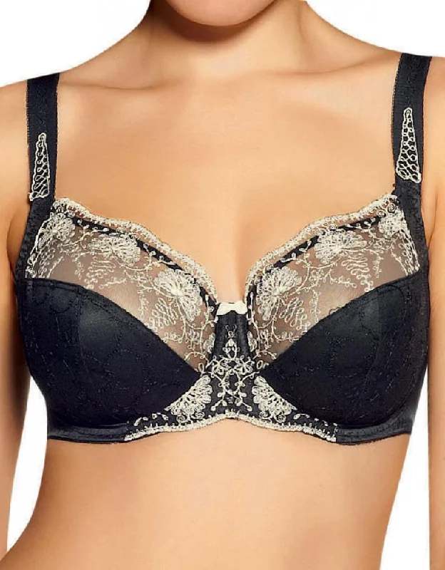 Bra with a plus - size back - closure for a secure fit​ Fantasie Elodie Underwire Side Support Bra 2182