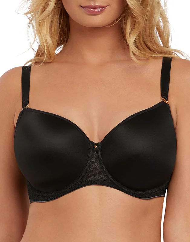 Bra with a plus - size long - line design for a slimming effect​ Freya Starlight Underwire Idol Moulded Bra AA5200