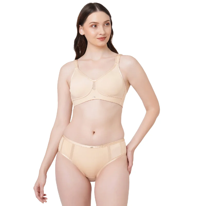 Minimizer bras to reduce the appearance of breast size Full Coverage Minimiser Bra with High Waist Brief Set-328-1328 Minimizer bras to reduce the appearance of breast size Full Coverage Minimiser Bra with High Waist Brief Set-328-1328