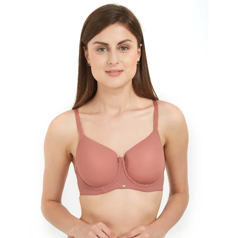 Bra with a wireless memory foam cup for ultimate comfort​ Full/Extreme Coverage Padded Wired Bra-CB-121