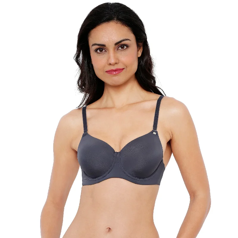 Bra with a satin - lined cup for a smooth and comfortable fit Full/Extreme Coverage Padded Wired Bra-CB-121 Bra with a satin - lined cup for a smooth and comfortable fit Full/Extreme Coverage Padded Wired Bra-CB-121