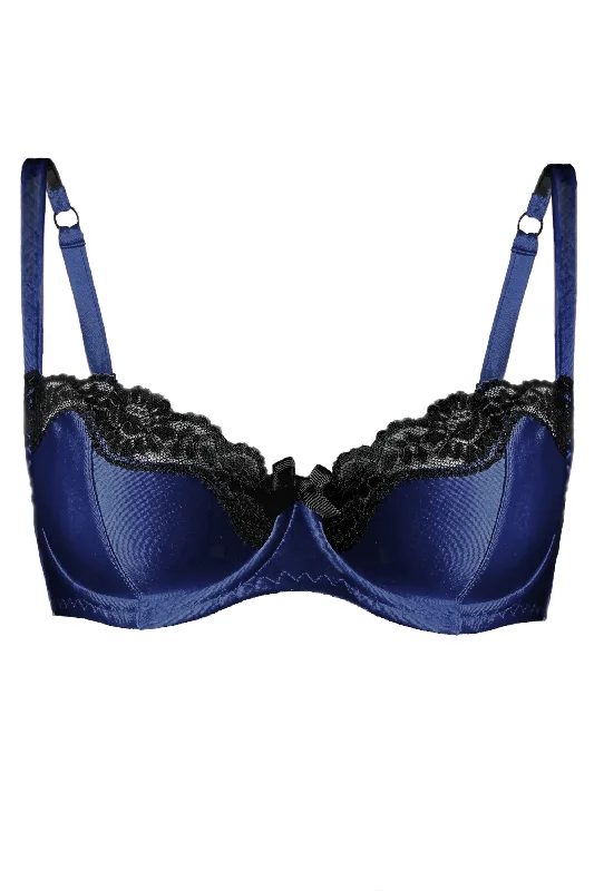 Bralettes for a trendy and comfortable alternative​ Joli Gloss Navy bra