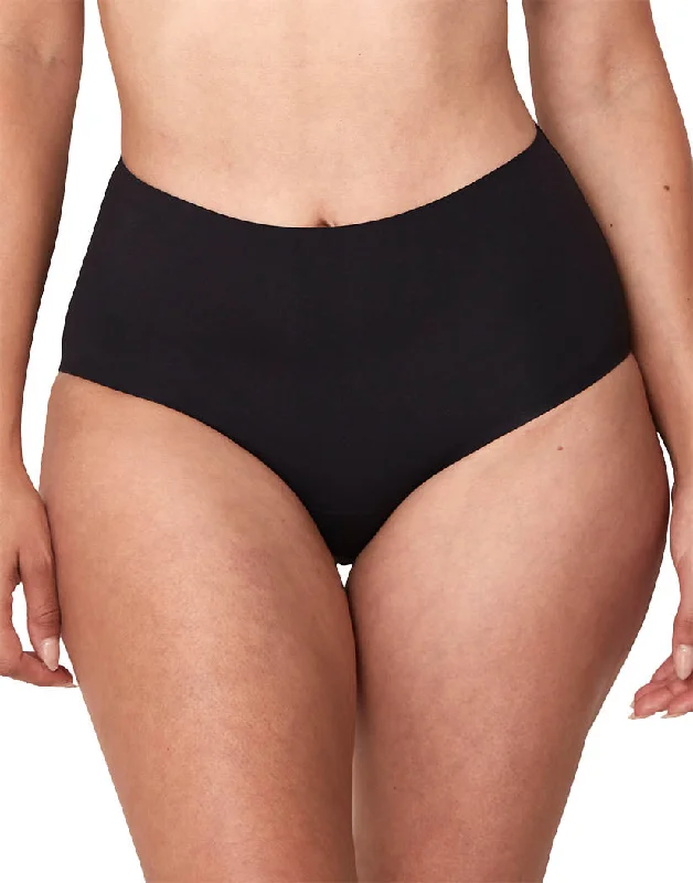 Bra with adjustable hooks for a customized fit​ proof. Leakproof High Waisted Brief PFHB1005
