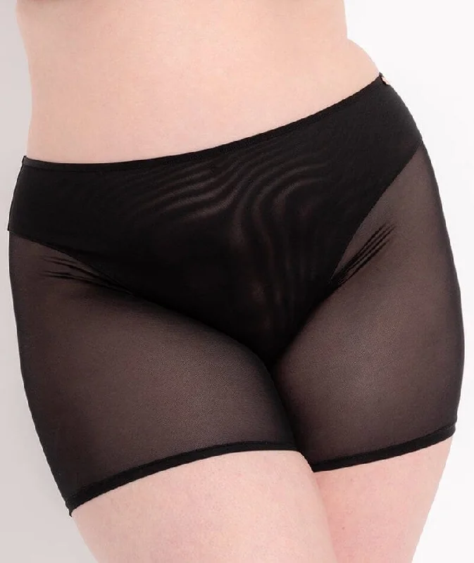 Bra with a plus - size customized fit option for a perfect fit Scantilly Superheroine Cycling Short - Black Bra with a plus - size customized fit option for a perfect fit Scantilly Superheroine Cycling Short - Black