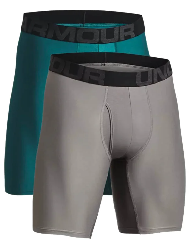 Bra with a plunge neckline for low - cut tops Under Armour Tech 9" Boxer Jock 2-Pack 1363622 Bra with a plunge neckline for low - cut tops Under Armour Tech 9" Boxer Jock 2-Pack 1363622