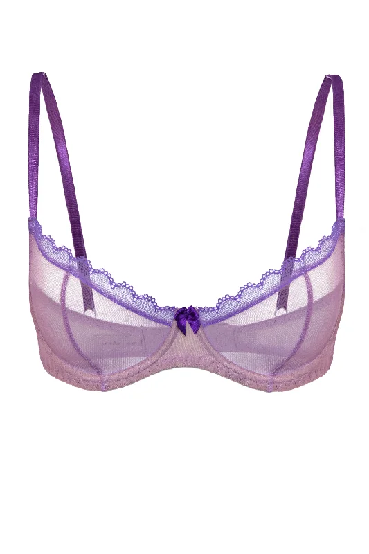Cotton bras known for breathability and softness​ Valerie Violet bra